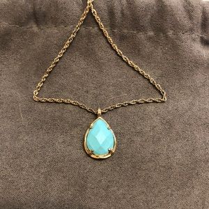 Kendra Scott Kiri Necklace in Turquoise